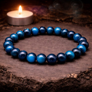 Natuurstenen Armband – Blauwe Tijgeroog