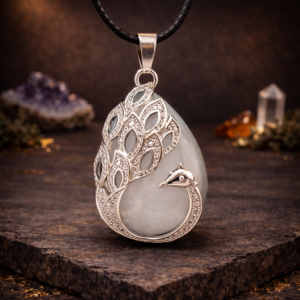 White Quartz Crystal Look